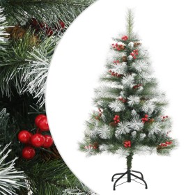 Árbol de Navidad artificial con piñas y bayas 150 cm de , Arboles de navidad - Ref: Foro24-357711, Precio: 72,19 €, Descuento: %
