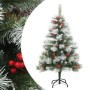 Árbol de Navidad artificial con piñas y bayas 150 cm de , Arboles de navidad - Ref: Foro24-357711, Precio: 72,19 €, Descuento: %