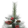 Árbol de Navidad artificial con piñas y bayas 150 cm de , Arboles de navidad - Ref: Foro24-357711, Precio: 72,19 €, Descuento: %