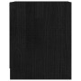 Mesita de noche madera maciza de pino negro 35,5x33,5x41,5 cm de , Mesitas de noche - Ref: Foro24-809927, Precio: 30,42 €, De...