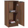 Aparador madera contrachapada color roble marrón 30x30x70 cm de , Aparadores - Ref: Foro24-817010, Precio: 48,02 €, Descuento: %