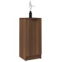 Aparador madera contrachapada color roble marrón 30x30x70 cm de , Aparadores - Ref: Foro24-817010, Precio: 48,02 €, Descuento: %