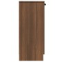 Aparador madera contrachapada color roble marrón 30x30x70 cm de , Aparadores - Ref: Foro24-817010, Precio: 48,02 €, Descuento: %