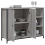 Aparador de madera de ingeniería gris Sonoma 100x33x75 cm de , Aparadores - Ref: Foro24-835552, Precio: 88,97 €, Descuento: %
