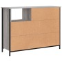 Aparador de madera de ingeniería gris Sonoma 100x33x75 cm de , Aparadores - Ref: Foro24-835552, Precio: 88,97 €, Descuento: %