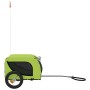Remolque de bicicleta mascotas hierro tela Oxford verde negro de , Cochecitos para mascotas - Ref: Foro24-93997, Precio: 101,...