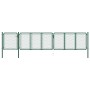 Puerta de jardín de acero verde 100x495 cm de , Puertas de jardín - Ref: Foro24-144451, Precio: 506,99 €, Descuento: %