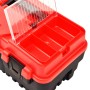 Caja de herramientas de plástico rojo 462x256x242 mm de , Cajas de herramientas - Ref: Foro24-146269, Precio: 29,35 €, Descue...