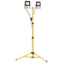 Foco LED con trípode 2x50 W blanco cálido de , Focos y reflectores - Ref: Foro24-149656, Precio: 72,41 €, Descuento: %