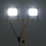 Foco LED con trípode 2x50 W blanco frío de , Focos y reflectores - Ref: Foro24-149661, Precio: 76,88 €, Descuento: %
