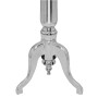 Mesa auxiliar redonda de aluminio color plateada de , Mesas auxiliares - Ref: Foro24-243513, Precio: 123,26 €, Descuento: %