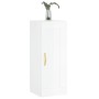 Armario de pared madera ingeniería blanco brillo 34,5x34x90 cm de , Aparadores - Ref: Foro24-835020, Precio: 50,49 €, Descuen...