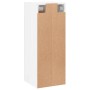 Armario de pared madera ingeniería blanco brillo 34,5x34x90 cm de , Aparadores - Ref: Foro24-835020, Precio: 50,49 €, Descuen...