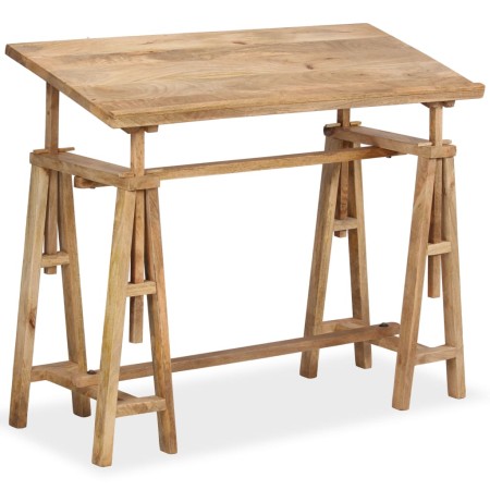Mesa de dibujo de madera maciza de mango 116x50x76 cm de , Mesas para arte y dibujo - Ref: Foro24-244948, Precio: 322,91 €, D...
