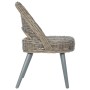 Butaca de ratán kubu gris de , Sillones - Ref: Foro24-285230, Precio: 208,37 €, Descuento: %