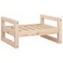 Cama para perros madera maciza de pino 55,5x45,5x28 cm de , Camas para perros - Ref: Foro24-821467, Precio: 39,65 €, Descuent...