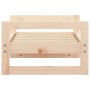 Cama para perros madera maciza de pino 55,5x45,5x28 cm de , Camas para perros - Ref: Foro24-821467, Precio: 39,65 €, Descuent...