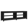 Banco zapatero de madera maciza de pino negro 160x36,5x50 cm de , Zapateros y organizadores de calzado - Ref: Foro24-821728, ...