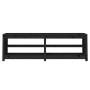 Banco zapatero de madera maciza de pino negro 160x36,5x50 cm de , Zapateros y organizadores de calzado - Ref: Foro24-821728, ...