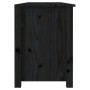 Banco zapatero de madera maciza de pino negro 160x36,5x50 cm de , Zapateros y organizadores de calzado - Ref: Foro24-821728, ...