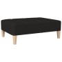 Reposapiés de tela negro 78x56x32 cm de , Otomanas - Ref: Foro24-337801, Precio: 83,16 €, Descuento: %