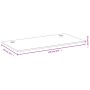 Tablero de escritorio de bambú 100x50x1,5 cm de , Accesorios y productos para escritorios - Ref: Foro24-352752, Precio: 28,25...
