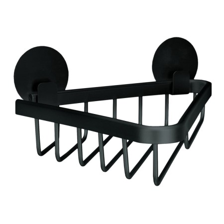 Kleine Wolke Estantería de ducha Rocco triangular negro de , Jaboneras - Ref: Foro24-442312, Precio: 24,65 €, Descuento: %