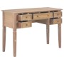 Escritorio de madera marrón 109,5x45x77,5 cm de , Escritorios - Ref: Foro24-280072, Precio: 254,84 €, Descuento: %