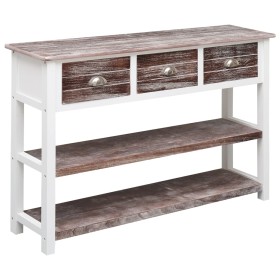 Aparador de madera marrón envejecido 115x30x76 cm de , Aparadores - Ref: Foro24-284164, Precio: 133,46 €, Descuento: %