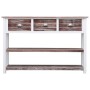 Aparador de madera marrón envejecido 115x30x76 cm de , Aparadores - Ref: Foro24-284164, Precio: 133,46 €, Descuento: %