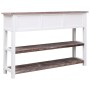 Aparador de madera marrón envejecido 115x30x76 cm de , Aparadores - Ref: Foro24-284164, Precio: 133,46 €, Descuento: %