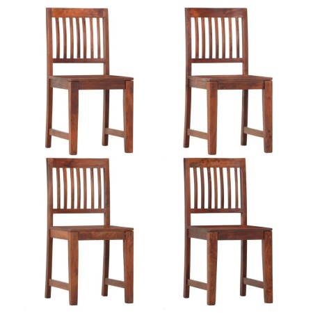 Sillas de comedor 4 unidades madera maciza de mango de , Sillas de comedor - Ref: Foro24-286252, Precio: 351,71 €, Descuento: %