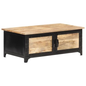 Mesa de centro de madera maciza de mango 90x50x35 cm de , Mesas de centro - Ref: Foro24-289103, Precio: 176,14 €, Descuento: %