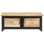 Mesa de centro de madera maciza de mango 90x50x35 cm de , Mesas de centro - Ref: Foro24-289103, Precio: 176,14 €, Descuento: %
