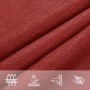 Toldo de vela rojo HDPE 160 g/m² 4/5x4 m de , Sombrillas - Ref: Foro24-311656, Precio: 42,31 €, Descuento: %