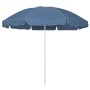Sombrilla de playa azul 240 cm de , Sombrillas - Ref: Foro24-314712, Precio: 29,43 €, Descuento: %