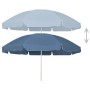 Sombrilla de playa azul 240 cm de , Sombrillas - Ref: Foro24-314712, Precio: 29,43 €, Descuento: %