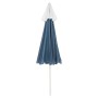 Sombrilla de playa azul 240 cm de , Sombrillas - Ref: Foro24-314712, Precio: 29,43 €, Descuento: %