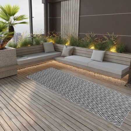 Alfombra de exterior ARAKIL negra 80x250 cm PP de , Protectores para exterior - Ref: Foro24-317015, Precio: 34,18 €, Descuent...