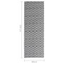 Alfombra de exterior ARAKIL negra 80x250 cm PP de , Protectores para exterior - Ref: Foro24-317015, Precio: 34,18 €, Descuent...