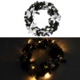 Corona de Navidad con luces LED verde 60 cm PVC de , Luces de Navidad - Ref: Foro24-320977, Precio: 48,82 €, Descuento: %