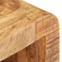 Mesita de noche de madera de mango rugosa 30x30x41 cm de , Aparadores - Ref: Foro24-321616, Precio: 92,01 €, Descuento: %