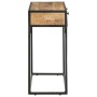 Mesa consola de madera maciza de mango 100x35x75 cm de , Mesas auxiliares - Ref: Foro24-321713, Precio: 151,76 €, Descuento: %