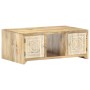 Mesa de centro de madera maciza de mango 90x50x35 cm de , Mesas de centro - Ref: Foro24-321801, Precio: 203,33 €, Descuento: %
