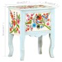 Mesita de noche pintada a mano madera maciza mango 40x30x50 cm de , Mesitas de noche - Ref: Foro24-323541, Precio: 108,04 €, ...