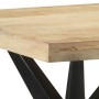 Mesa de comedor de madera maciza de mango 120x60x76 cm de , Mesas de cocina y de comedor - Ref: Foro24-323560, Precio: 233,99...