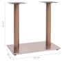Pata de mesa de bistró acero inoxidable latón 70x40x72 cm de , Patas para mesas - Ref: Foro24-325444, Precio: 116,97 €, Descu...