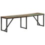 Banco de madera maciza reciclada 160x35x46 cm de , Bancos para recibidores y almacenamiento - Ref: Foro24-351682, Precio: 95,...