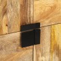 Aparador de madera maciza de mango rugosa 80x30x95 cm de , Taquillas y armarios de almacenamiento - Ref: Foro24-351713, Preci...