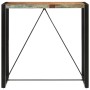 Mesa alta de bar madera maciza reciclada 110x55x110 cm de , Mesas de cocina y de comedor - Ref: Foro24-351718, Precio: 165,52...